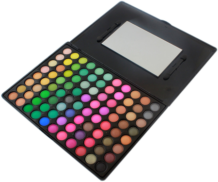 Set 88 de culori machiaj de inalta calitate finisaj mat si lucios in cutie eleganta cu oglinda culoare neagra – IoArtify.ro [2]