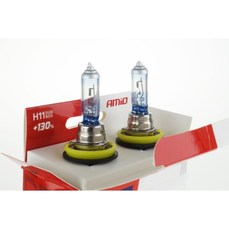 Set Becuri Halogen H11 12V 55W LumiTec LIMITED + 130% DUO BOX – Lumina Clară și Siguranță în Condiții Nefavorabile [2]
