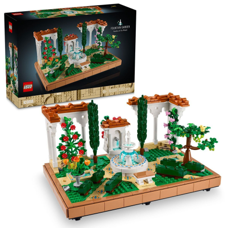 JOCURI SI JUCARII - Lego Icons Gradina cu Fantana 10359 set constructie 2027 piese - IoArtify.ro