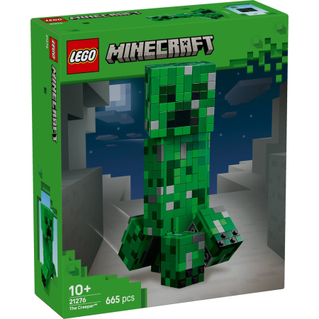 JOCURI SI JUCARII - Lego Minecraft Creeper 21276 set constructie 107 piese - IoArtify.ro