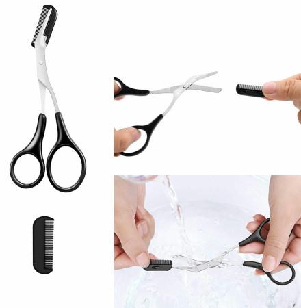 Set de 11 instrumente profesionale pentru modelarea sprancenelor si a genelor cu maner ergonomic – IoArtify.ro [4]