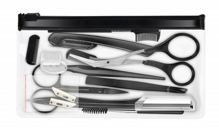 Set de 11 instrumente profesionale pentru modelarea sprancenelor si a genelor cu maner ergonomic – IoArtify.ro [5]