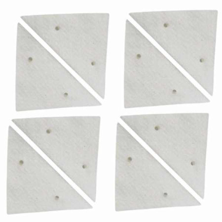 Mături, Mopuri, Găleți - Set de 12 Rezerve pentru Stergatoare Magnetice in Forma de Triunghi Marime Universala pentru Geamuri intre 3 si 15 mm – IoArtify.ro