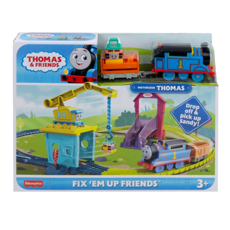 JOCURI SI JUCARII - Thomas Set de Joaca Motorizat Carly si Sandy cu lumini si sunete - IoArtify.ro