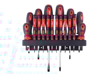 Truse scule - Set de surubelnite cu suport de perete 18 buc cu capete magnetice – IoArtify.ro