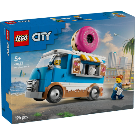 JOCURI SI JUCARII - Lego City Furgoneta de Gogosi 60452 set constructie 238 piese - IoArtify.ro