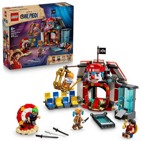 JOCURI SI JUCARII - Lego One Piece Cortul de Circ al Clovnului Buggy 75637 set 500 piese - IoArtify.ro