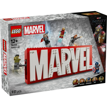 JOCURI SI JUCARII - Lego Super Heroes Sigla si Minifigurine Marvel 76313 set 236 piese - IoArtify.ro
