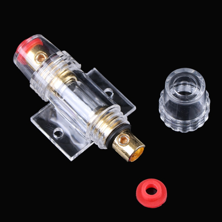 Cabluri audio - Soclu din plastic pentru siguranta amplificator auto cu capacitate 30A - IoArtify.ro