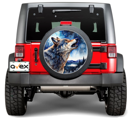 Sticker roată rezervă - Sticker Auto Roata de Rezerva rezistenta la intemperii si raze UV diametru 55 cm – IoArtify.ro