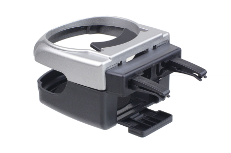 Suport auto universal pentru pahare montaj in grila de ventilatie culoare argintiu DH-04 cu prindere fixa – IoArtify.ro [2]