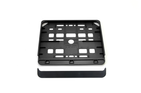 Suport număr - Suport numar inmatriculare negru pentru motocicleta 15 x 19 cm rezistent la intemperii – IoArtify.ro