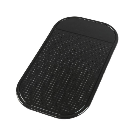 Organizatoare auto - Suport universal din silicon cauciucat antiderapant si lipicios pentru chei sau telefon Negru dimensiuni 13 pe 7 cm – IoArtify.ro