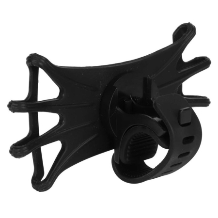 Suport universal din silicon pentru Telefoane cu Display pana la 8 inch flexibil si montaj pe ghidon negru – IoArtify.ro [1]