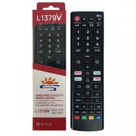 Telecomenzi TV - Telecomanda 1379V LG/Samsung Smart TV 4K + Baterii Incluse