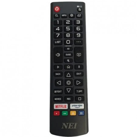 Telecomenzi TV - Telecomandă AKB76037001 pentru NEI Smart și LG cu Netflix și Prime Video