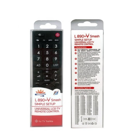 Telecomenzi TV - Telecomandă LED L-890+V Toshiba Netflix și Youtube IHANDY