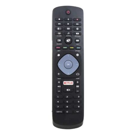 Telecomenzi TV - Telecomanda Philips RM-L1285 + Baterii Incluse - Netflix