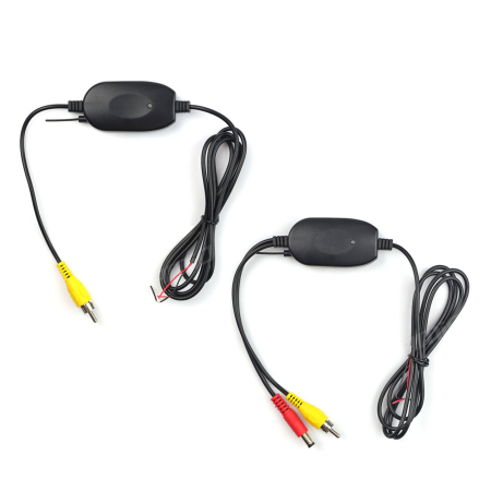 Transmitator și Receptor Video RCA Wireless pentru Cameră de Parcare 12V – Instalare Simplă și Fără Fir [1]