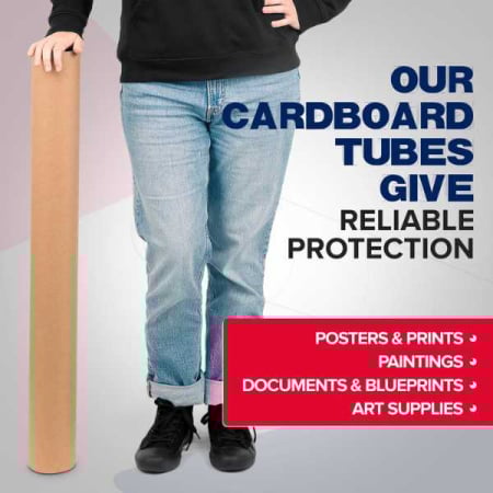 Set 2 Tuburi din Carton pentru Protecție și Transport Documente și Proiecte – Durabile și Sigure [2]