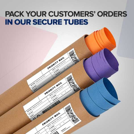 Set 2 Tuburi din Carton pentru Protecție și Transport Documente și Proiecte – Durabile și Sigure [4]