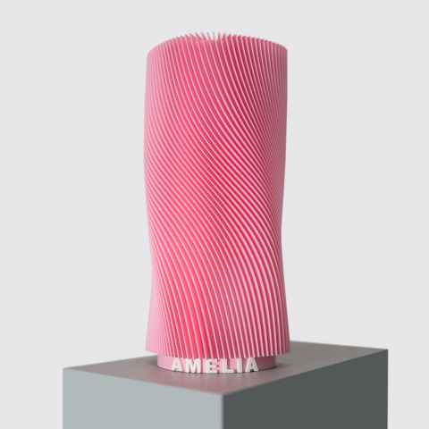 Lampă LED ambientală WAVE Pink [2]