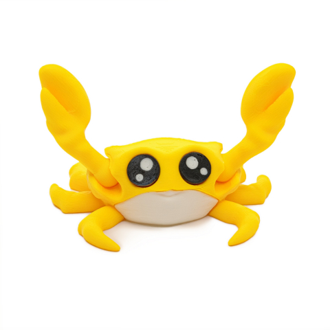 Suporti frigider - Suport frigider magnetic, imprimat 3D, Crab