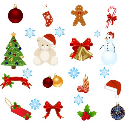 Abtibilduri, Stickere Christmas