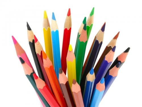 Creioane colorate