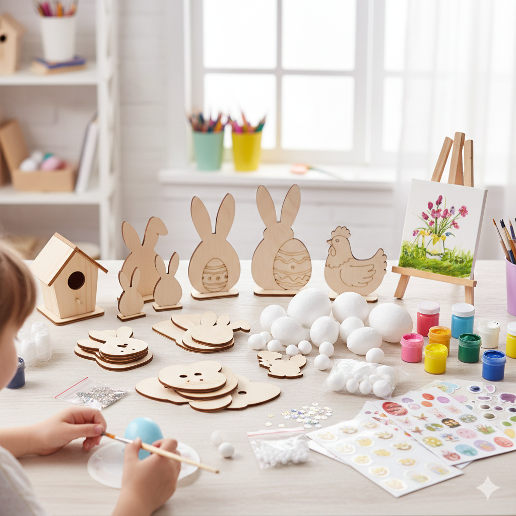 🌸 Creează magia Paștelui – începe proiectele chiar azi