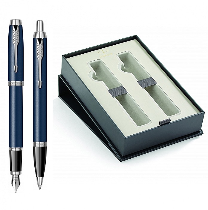 PARKER SET DUO IM ROLLER + PIX CT, BLUE 160458B [2]