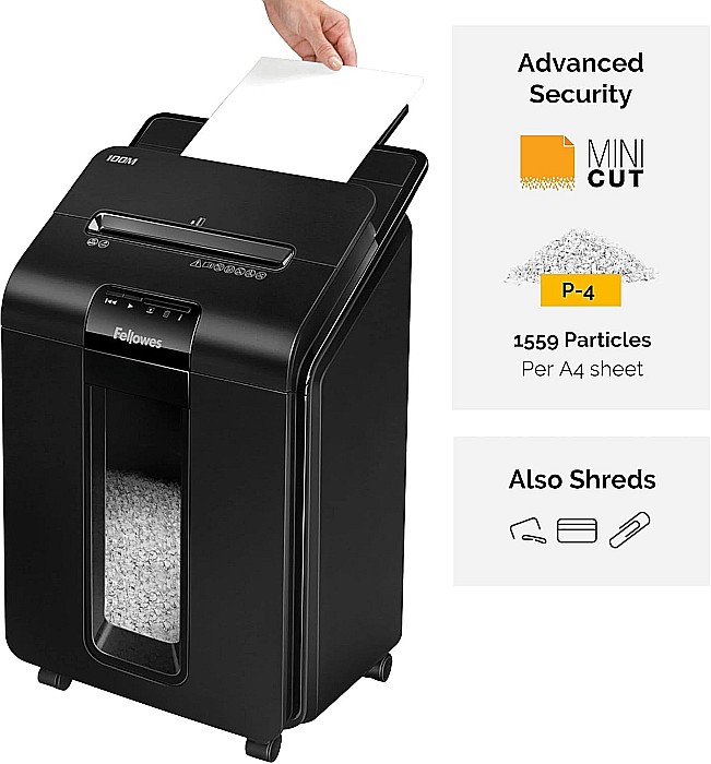 Distrugator Fellowes AutoMax 100M AUTO FEED , negru FW68010 [5]