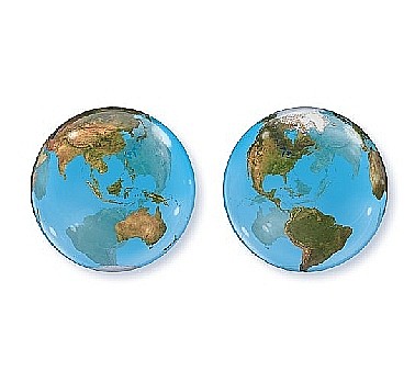 GOD BALON FOLIE ALUMINIU QL Bubble "GLOBE", 56cm 16871 [1]