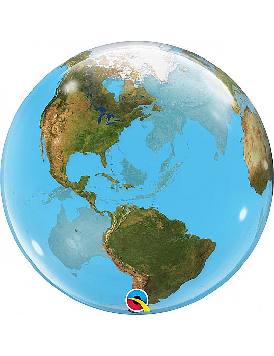 GOD BALON FOLIE ALUMINIU QL Bubble "GLOBE", 56cm 16871 [2]