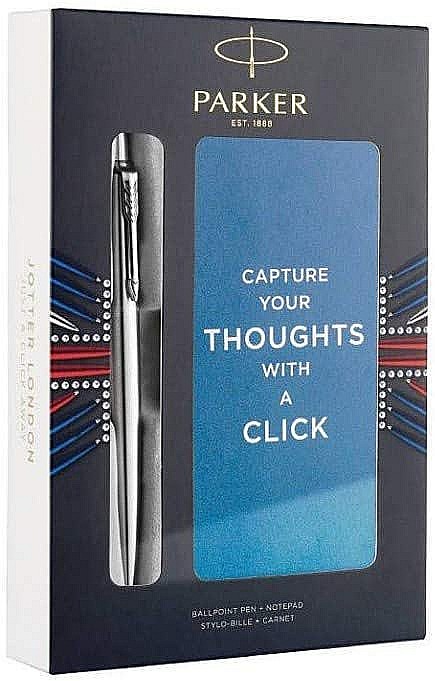 PARKER SET PIX JOTTER STEEL + NOTES 160245 [1]