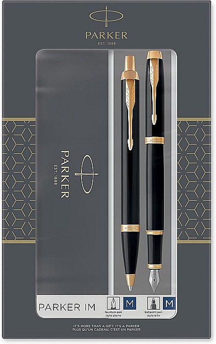 PARKER SET IM DUO LQ BLACK GOLD STILOU + PIX GT 160391/2093216 [1]
