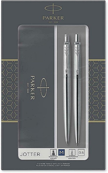 PARKER SET JOTTER CT METALIC PIX  + CREION 0.5MM 160486 [1]