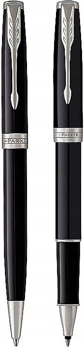 PARKER SET SONNET DUO ROLLER + PIX CT, BLACK AND SILVER 160398/2093259 [3]