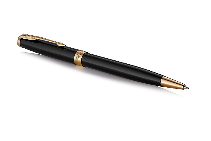 PARKER SET SONNET DUO STILOU + ROLLER GT, PENITA M, BLACK LACQUER AND GOLD 160394/2093371 [3]