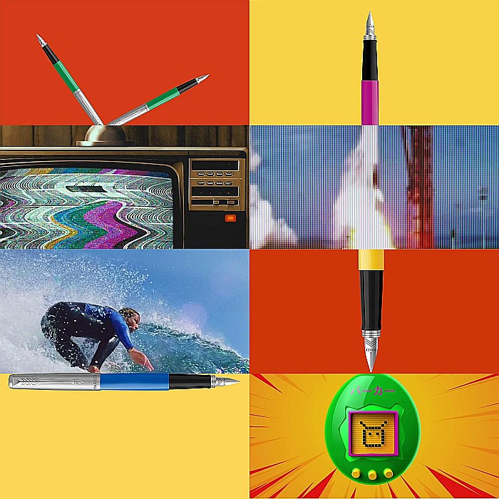 PARKER STILOU JOTTER ORIGINAL ALBASTRU M + 2 PATROANE CERNEALA 160380 [7]