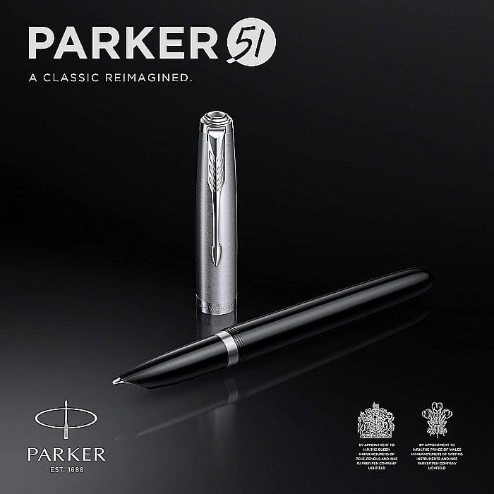 PARKER STILOU 51, NEGRU CT, PENITA F 160420 [2]