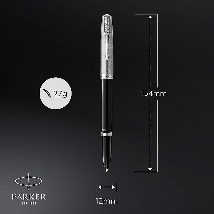 PARKER STILOU 51, NEGRU CT, PENITA F 160420 [3]