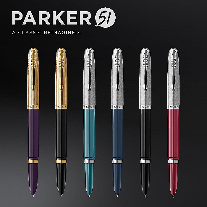 PARKER STILOU 51, NEGRU CT, PENITA F 160420 [6]