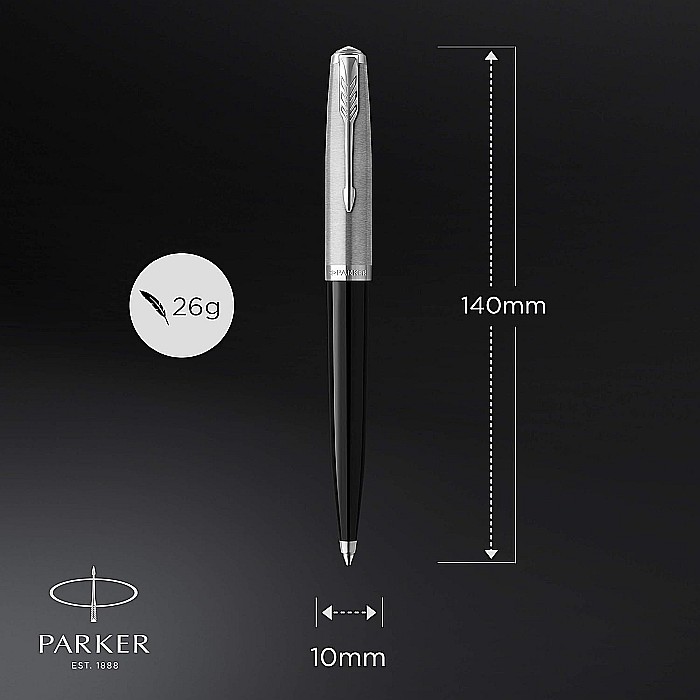 PARKER PIX 51, NEGRU CT 160437 [3]