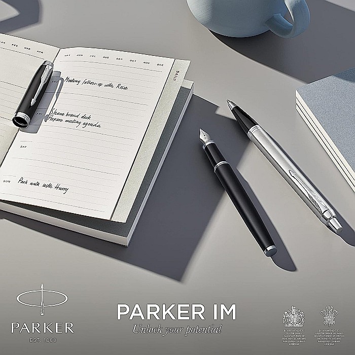 PARKER STILOU ACHROMATIC BLACK BT PENITA F 160427 [6]