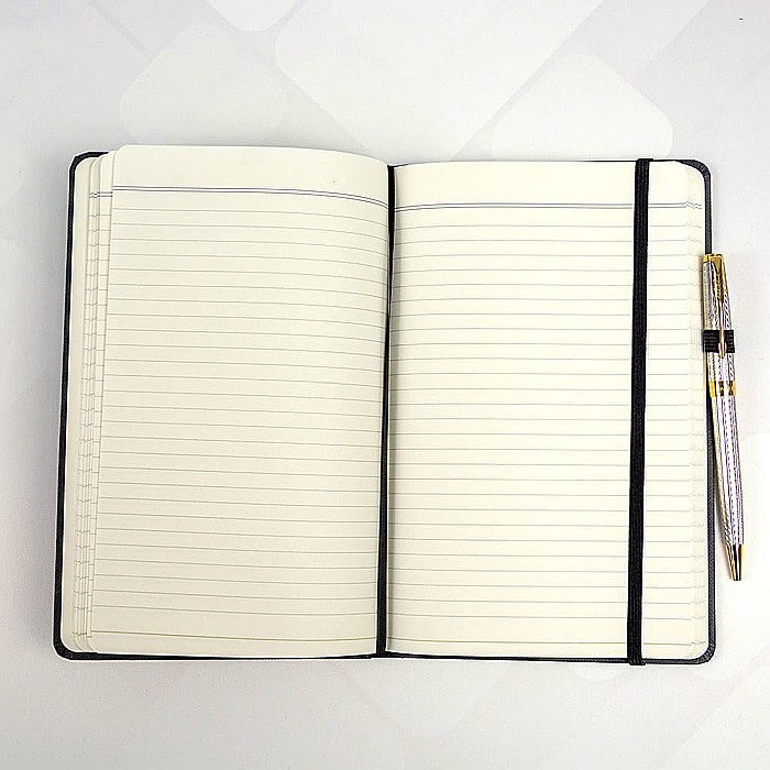 PARKER PREMIUM NOTES CU ELASTIC NEGRU + CUTIE CADOU 161040 [7]