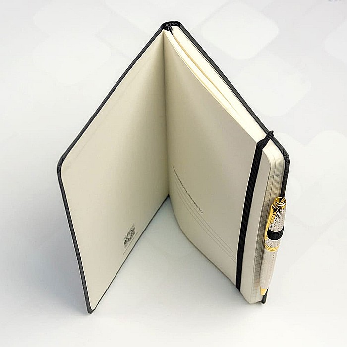 PARKER PREMIUM NOTES CU ELASTIC NEGRU + CUTIE CADOU 161040 [8]