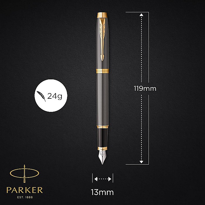 PARKER STILOU IM CORE GREY GT PENITA F 161054 [3]