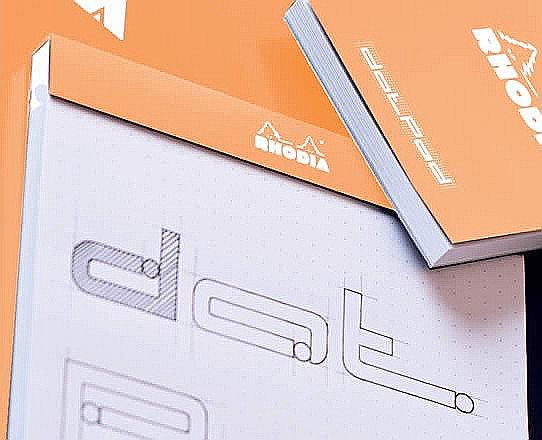 RH BLOC NOTES A8 80F N10 DR ORANGE RHODIA 10600C [2]