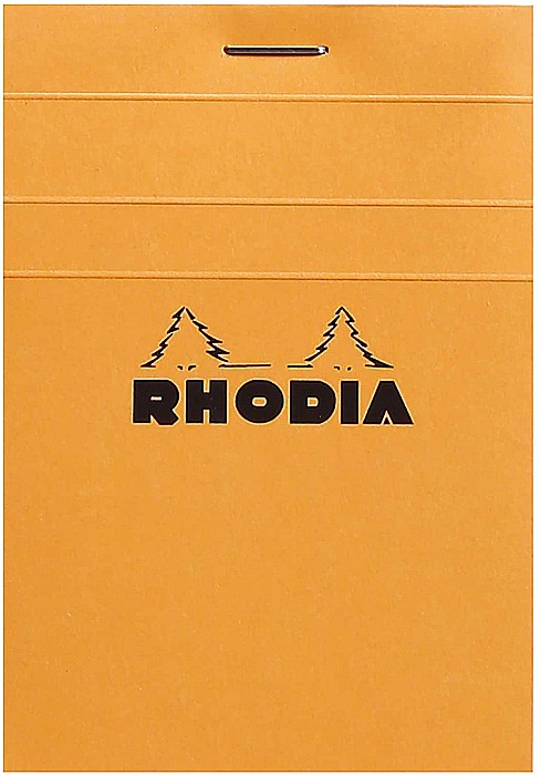 RH BLOC NOTES A7 80F N11 AR ORANGE RHODIA 11200C [3]